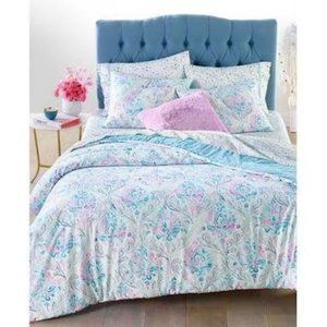 WHIM by Martha Stewart Collection Reversible 2-PC. Watercolor Damask-Print Twin/